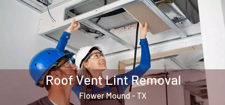 Roof Vent Lint Removal Flower Mound - TX